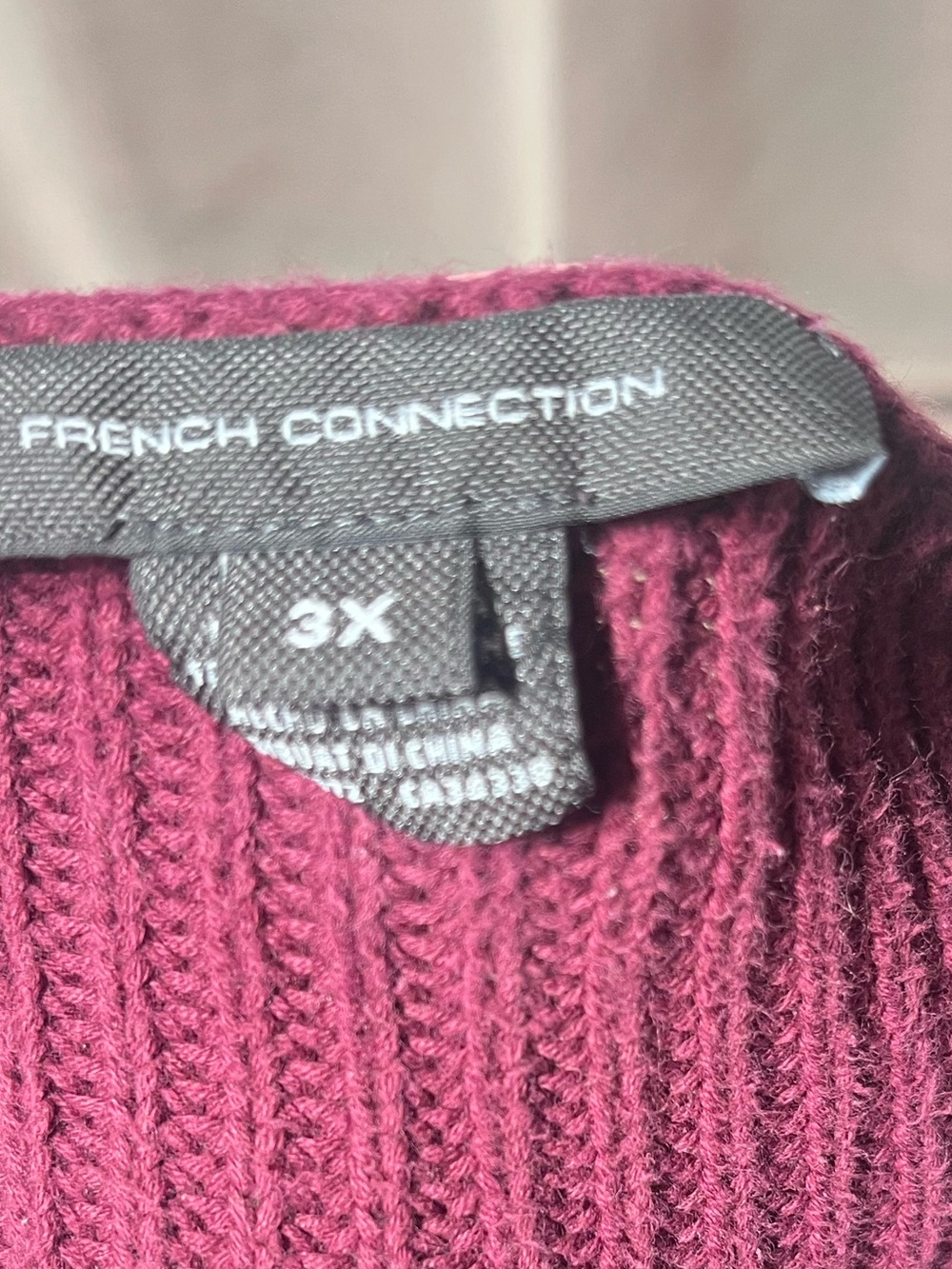 French connection boxy sweatshirt - Picture 2 of 5